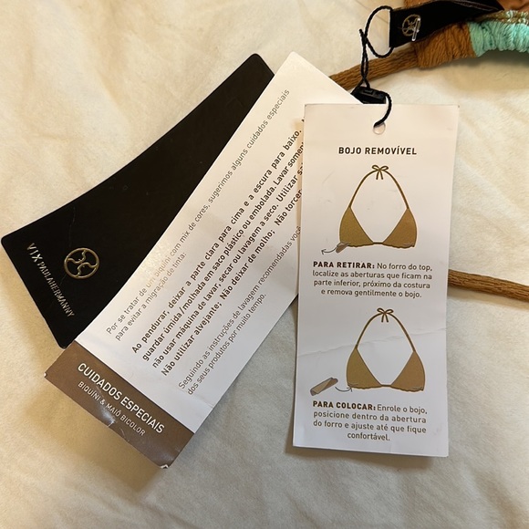 ViX Paula Hermanny Assorted 2 Piece Swimsuit Set Multi Colored Size Medium - Picture 8 of 11